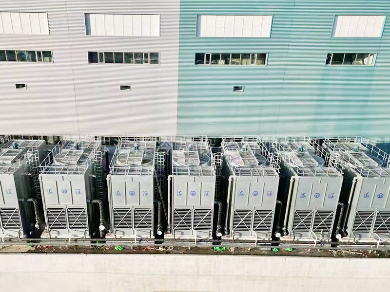 复合流闭式冷却塔